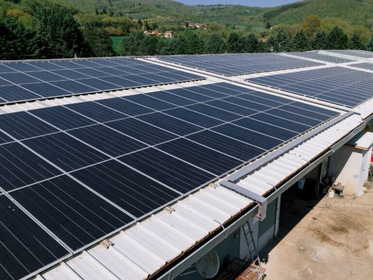 Pannelli Performance 7 dopo revamping fatto presso azienda agricola in Umbria
