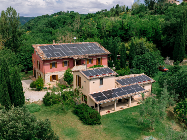 visuale tetti agriturismo dopo revamping