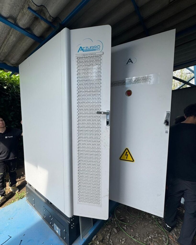 vista esterna di power magic zcs montato per mec